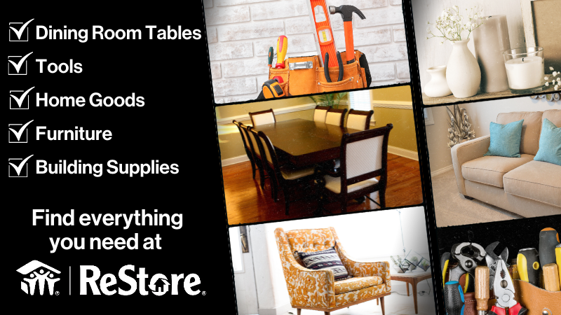 Find everything you need at the ReStore