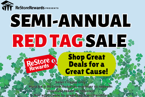 March Rewards: Semi-Annual red tag sale