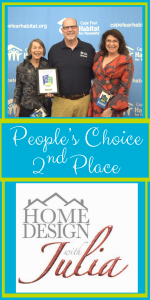 People's Choice 2nd Place - Home Design with Julia