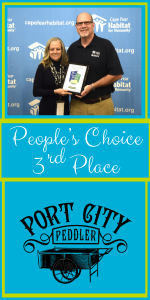 People's Choice 3rd Place - Port City Peddler